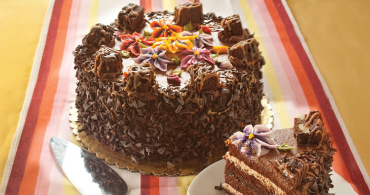 Item number: 468 - Chocolate Caramel Layer Cake