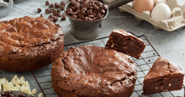 Item number: GFB1 - Gluten-Free Triple Chocolate Brownie